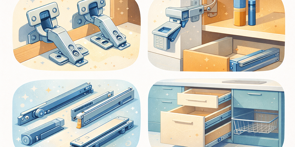 Петли, доводчики и направляющие: как работает современная фурнитура