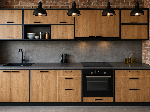 Современные материалы для кухонных фасадов: что выбрать?