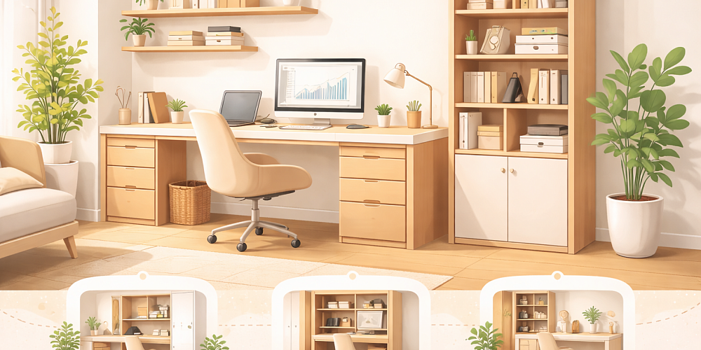 Домашний офис: как организовать рабочее место и какую мебель выбрать