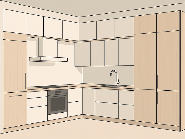 П-образные кухни: плюсы, минусы и правила планировки