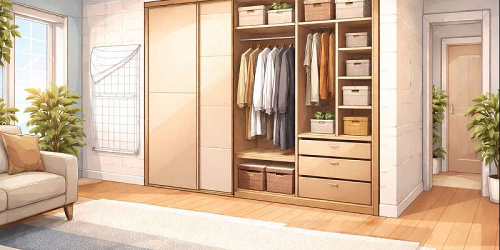 Шкафы в нишу: как адаптировать нестандартные размеры