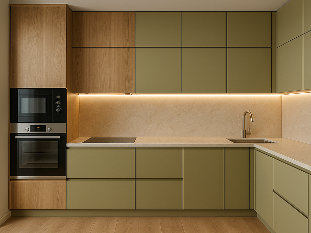 Тренды в дизайне кухонь 2025 года