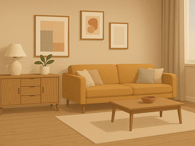 Сочетание цветов в интерьере: как подобрать мебель под стены и пол