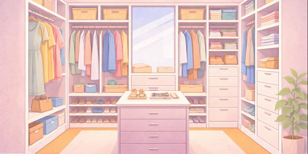 Гардеробные на заказ: планировка, хранение и типичные ошибки
