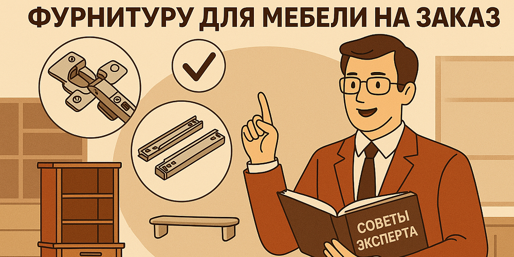 Как выбрать качественную фурнитуру для мебели на заказ — экспертный гид