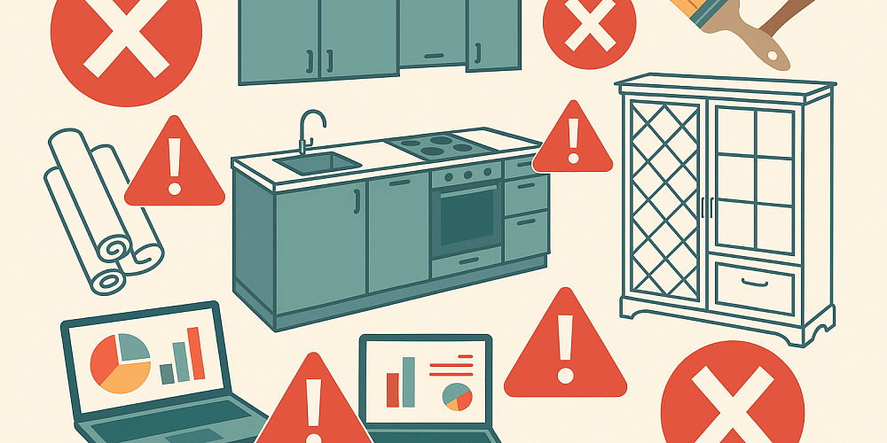 Топ-7 ошибок при выборе мебели на заказ и как их избежать
