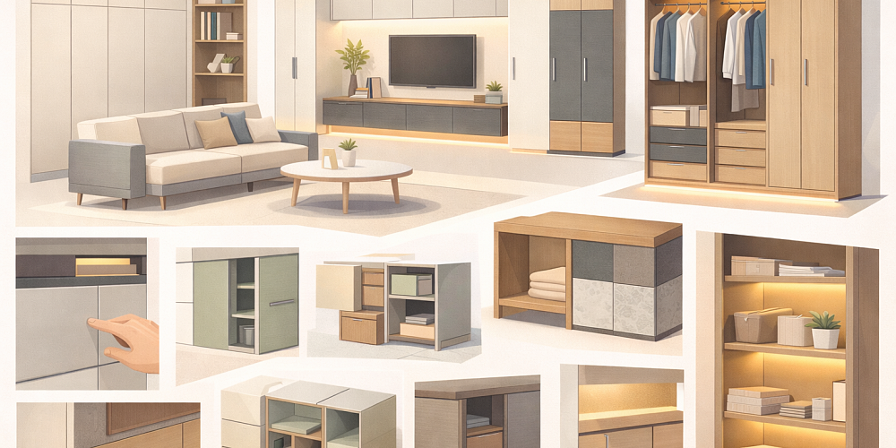 ТОП-10 трендов в корпусной мебели 2025–2026